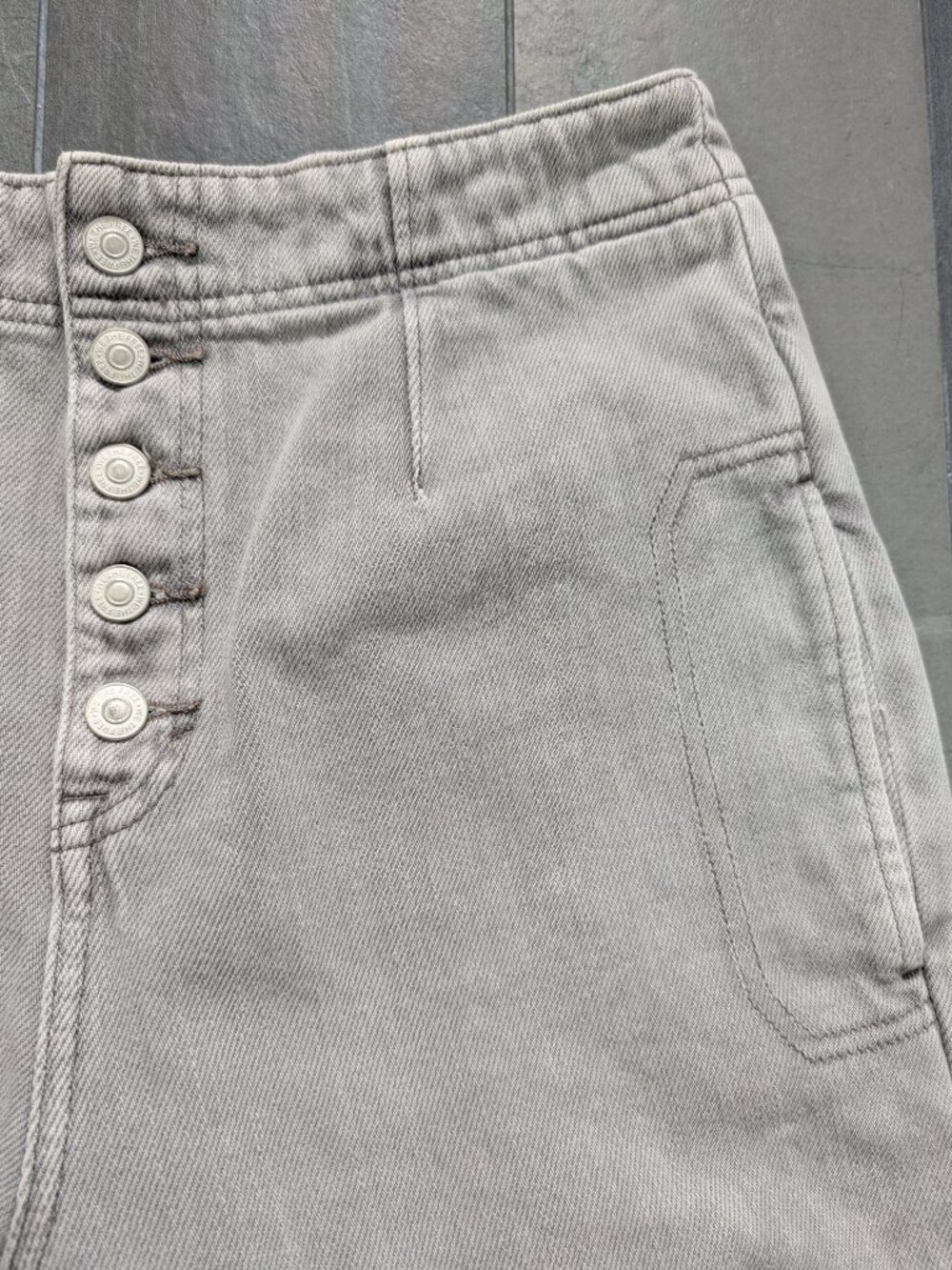Free People Osaka barrel leg jeans - 29 - gray - Picture 5 of 10